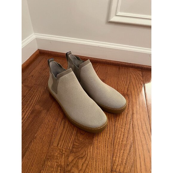 Rothy’s The Chelsea Light Sage High Top Knit Boots Women’s Size 11 - Picture 2 of 7